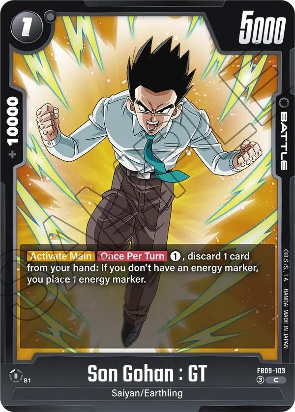 Image for Son Gohan : GT - FB09-103 - Dragon Ball Super: Fusion World