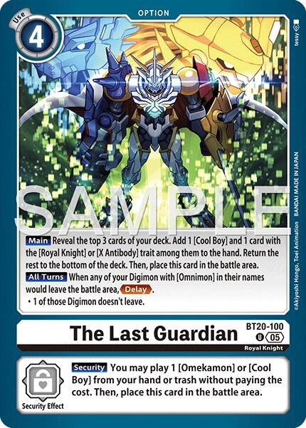 Image for The Last Guardian (Reprint) - Digimon Card Game