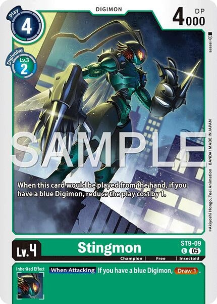 Image for Stingmon - ST9-09 (Reprint) - Digimon Card Game