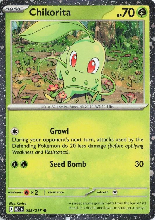 Image for Chikorita (Cosmos Holo) - Pokemon