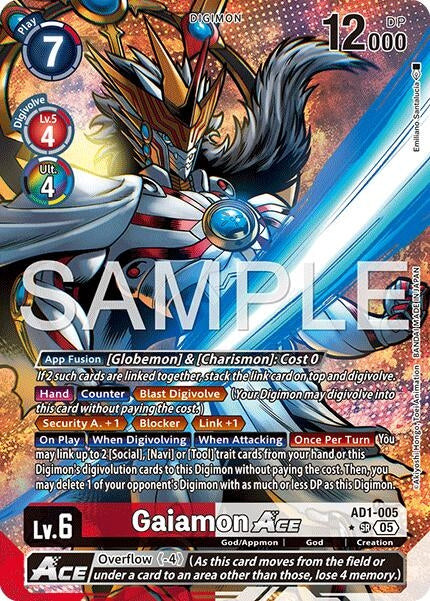 Image for Gaiamon ACE (Alternate Art) - Digimon Card Game