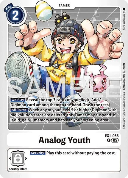 Image for Analog Youth (Reprint) - Digimon Card Game