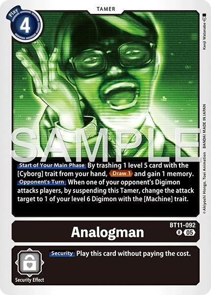 Image for Analogman (Reprint) - Digimon Card Game