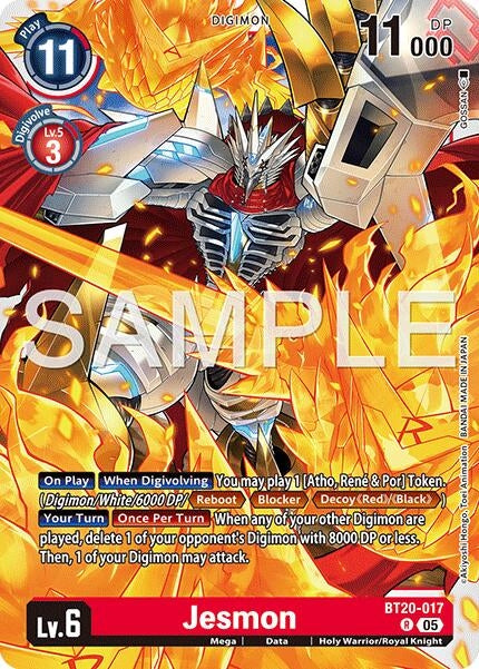 Image for Jesmon (Reprint) - Digimon Card Game