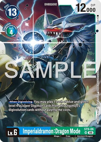 Image for Imperialdramon: Dragon Mode - ST9-06 (Reprint) - Digimon Card Game