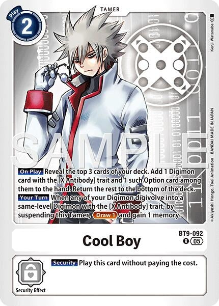 Image for Cool Boy - BT9-092 (Reprint) - Digimon Card Game