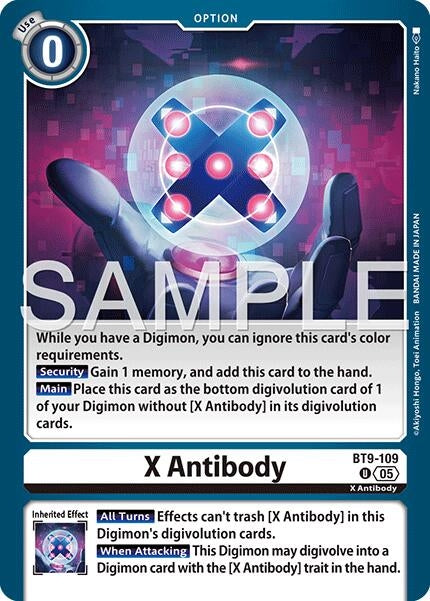 Image for X Antibody (Reprint) - Digimon Card Game