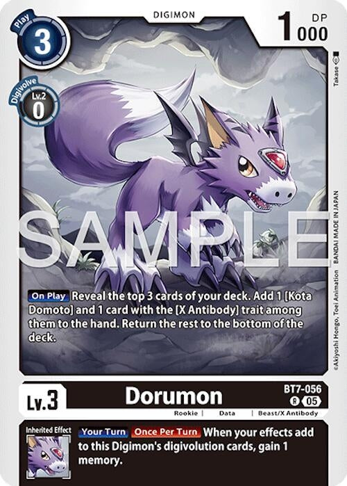Image for Dorumon (Reprint) - Digimon Card Game