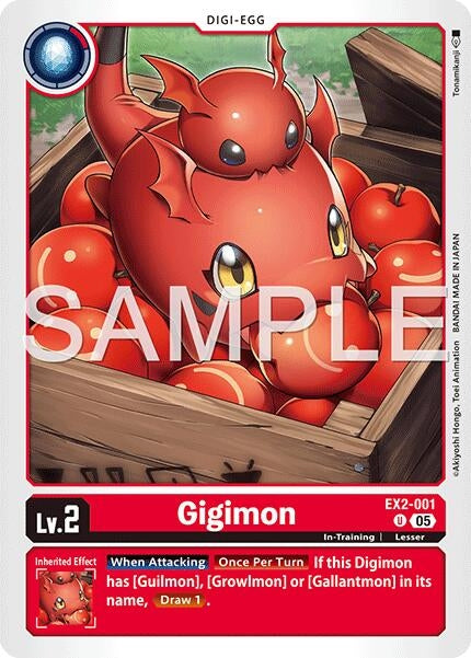 Image for Gigimon (Reprint) - Digimon Card Game
