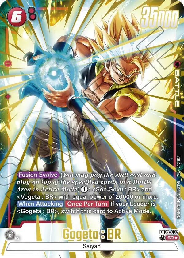 Image for Gogeta : BR - FB09-007 (Alternate Art) - Dragon Ball Super: Fusion World
