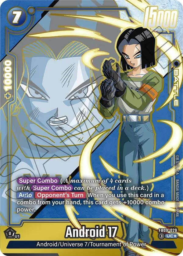 Image for Android 17 - FB09-029 (Alternate Art) - Dragon Ball Super: Fusion World