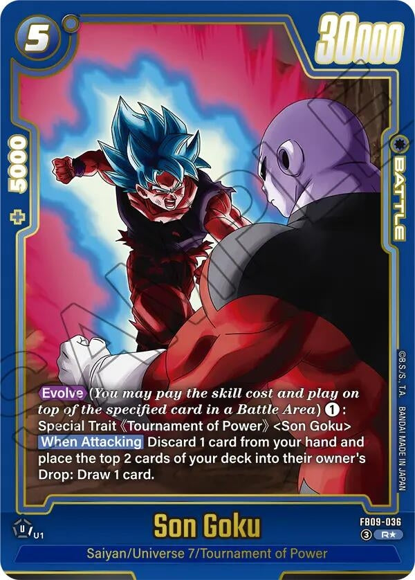 Image for Son Goku - FB09-036 (Alternate Art) - Dragon Ball Super: Fusion World