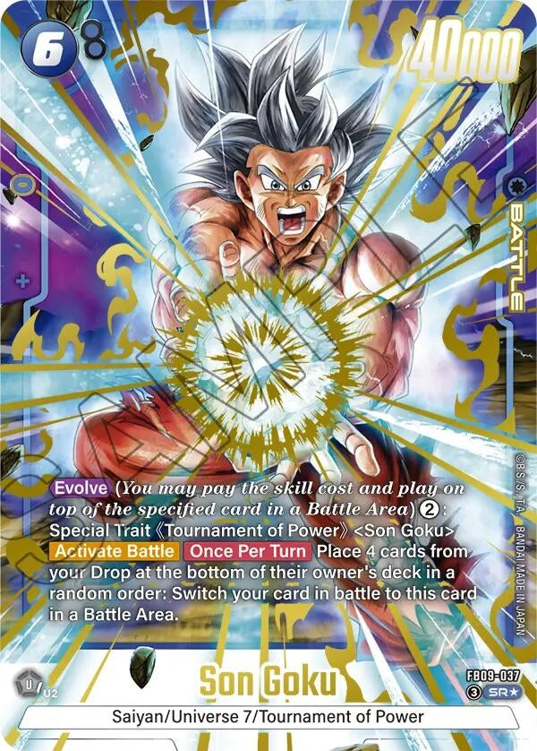 Image for Son Goku - FB09-037 (Alternate Art) - Dragon Ball Super: Fusion World