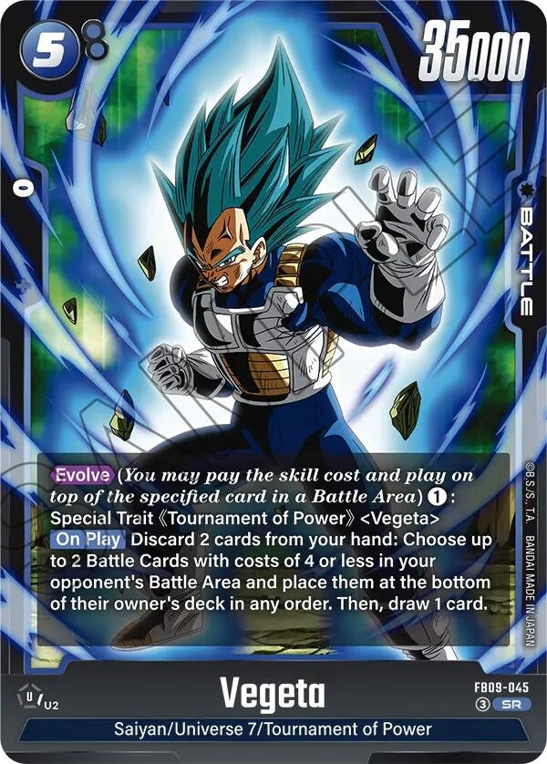 Image for Vegeta - FB09-045 - Dragon Ball Super: Fusion World