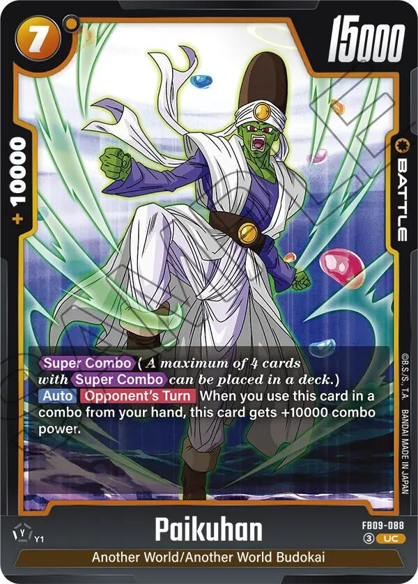 Image for Paikuhan - FB09-088 - Dragon Ball Super: Fusion World