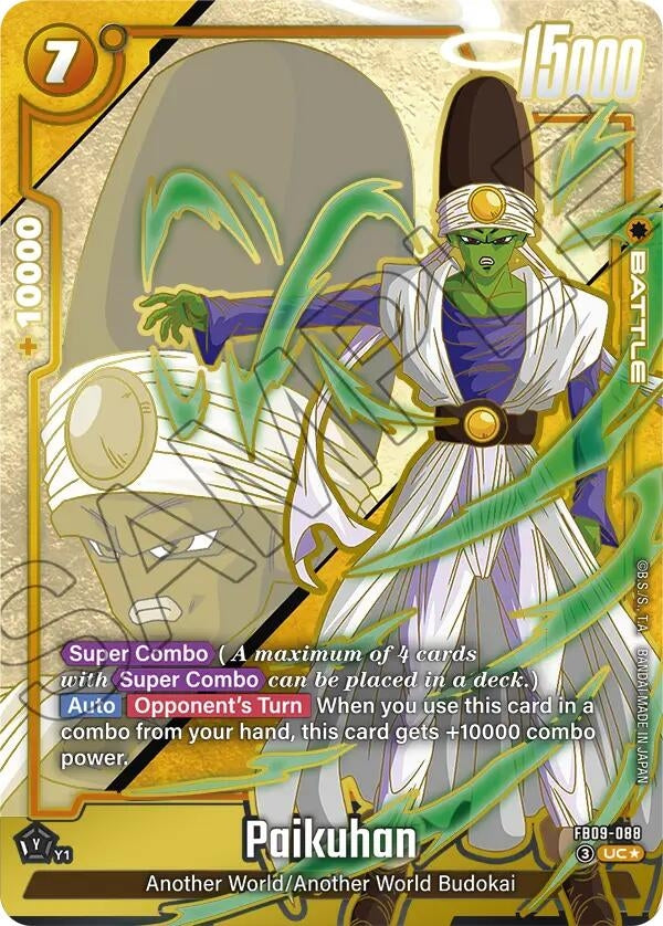 Image for Paikuhan - FB09-088 (Alternate Art) - Dragon Ball Super: Fusion World