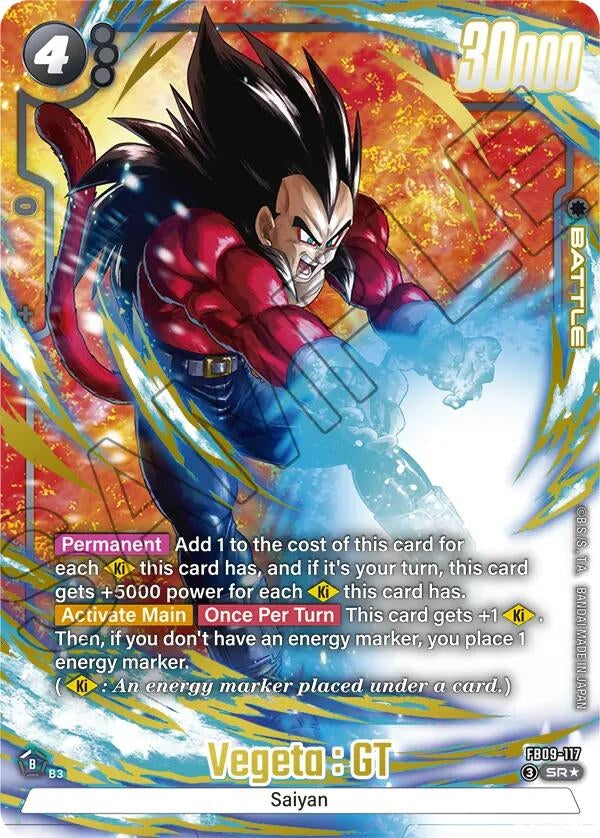 Image for Vegeta : GT - FB09-117 (Alternate Art) - Dragon Ball Super: Fusion World