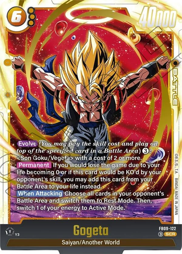 Image for Gogeta - Dragon Ball Super: Fusion World