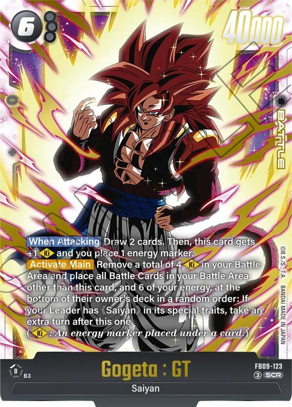 Image for Gogeta : GT - FB09-123 - Dragon Ball Super: Fusion World