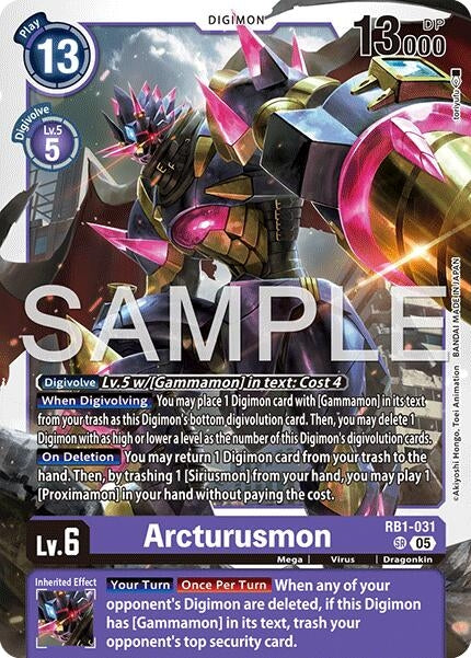 Image for Arcturusmon (Reprint) - Digimon Card Game