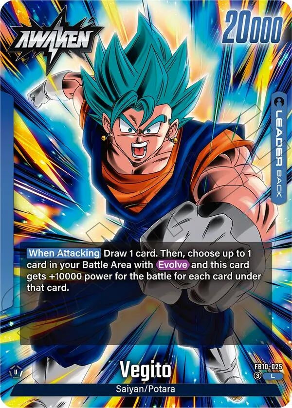 Image for Son Goku/Vegeta // Vegito - Dragon Ball Super: Fusion World