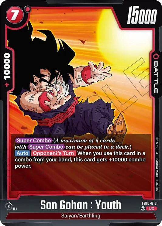 Image for Son Gohan : Youth - FB10-013 - Dragon Ball Super: Fusion World