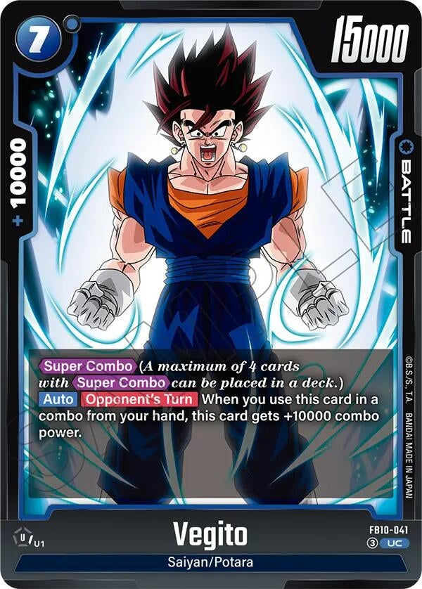 Image for Vegito - FB10-041 - Dragon Ball Super: Fusion World