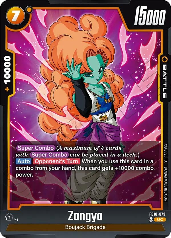 Image for Zangya - FB10-079 - Dragon Ball Super: Fusion World