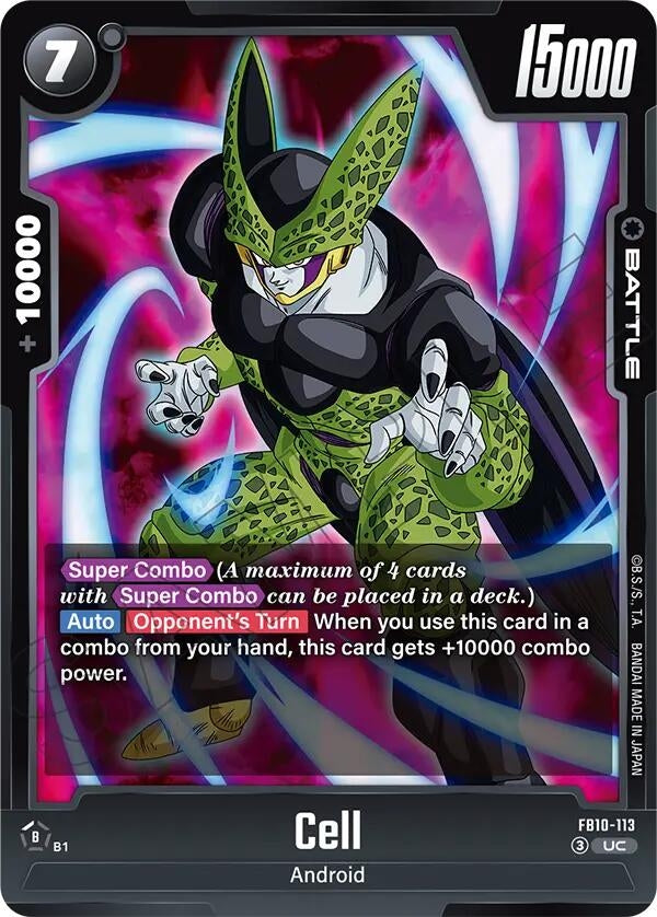 Image for Cell - FB10-113 - Dragon Ball Super: Fusion World
