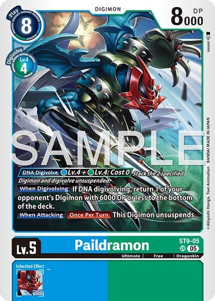 Image for Paildramon - ST9-05 (Reprint) - Digimon Card Game