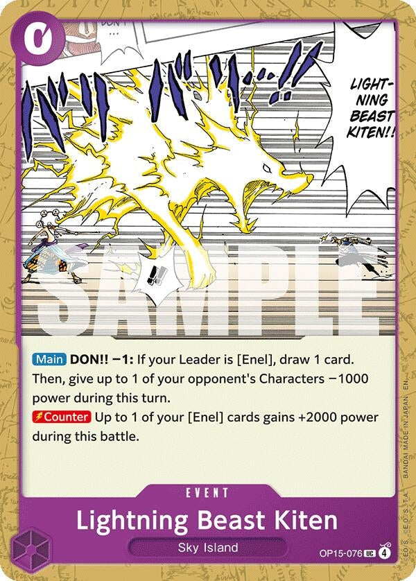 Lightning Beast Kiten