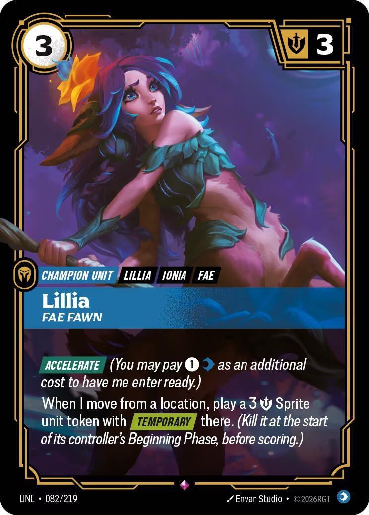 Image for Lillia, Fae Fawn - Riftbound: League of Legends Trading Card Game