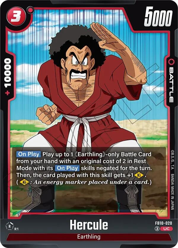 Image for Hercule - FB10-020 - Dragon Ball Super: Fusion World