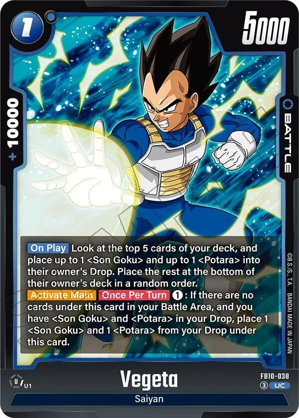 Image for Vegeta - FB10-038 - Dragon Ball Super: Fusion World