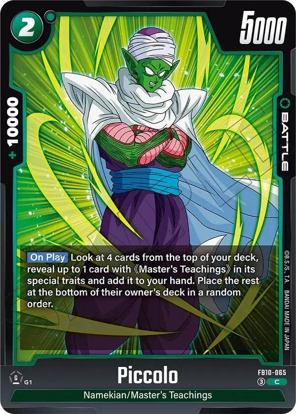 Image for Piccolo - FB10-065 - Dragon Ball Super: Fusion World
