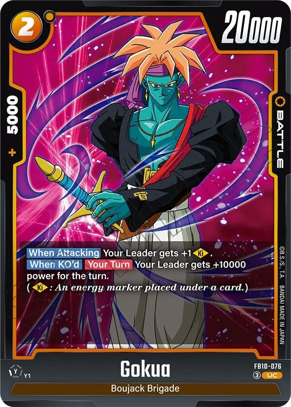 Image for Gokua - FB10-076 - Dragon Ball Super: Fusion World