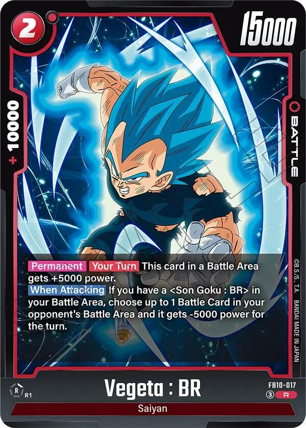 Image for Vegeta : BR - Dragon Ball Super: Fusion World