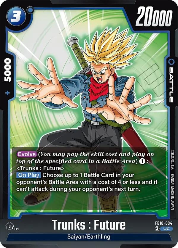 Image for Trunks : Future - FB10-034 - Dragon Ball Super: Fusion World