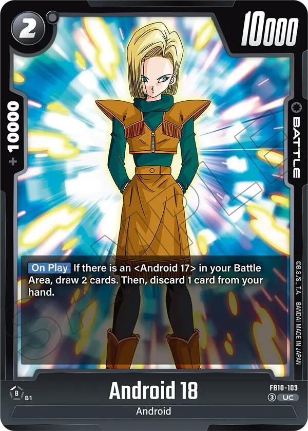 Image for Android 18 - FB10-103 - Dragon Ball Super: Fusion World