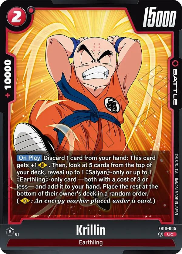 Image for Krillin - FB10-005 - Dragon Ball Super: Fusion World