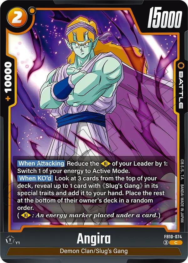 Image for Angira - Dragon Ball Super: Fusion World