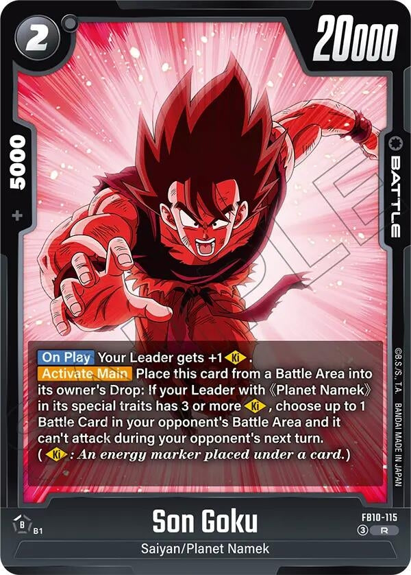 Image for Son Goku - FB10-115 - Dragon Ball Super: Fusion World