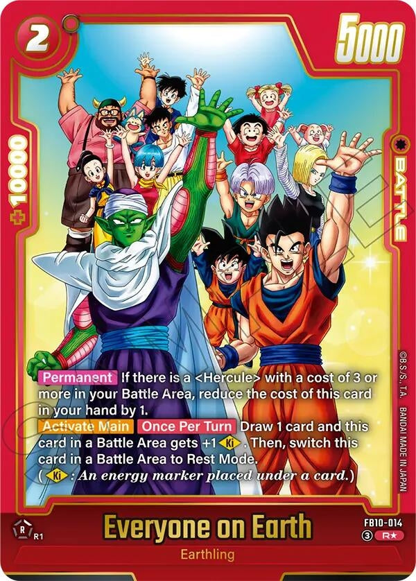 Image for Everyone on Earth (Alternate Art) - Dragon Ball Super: Fusion World