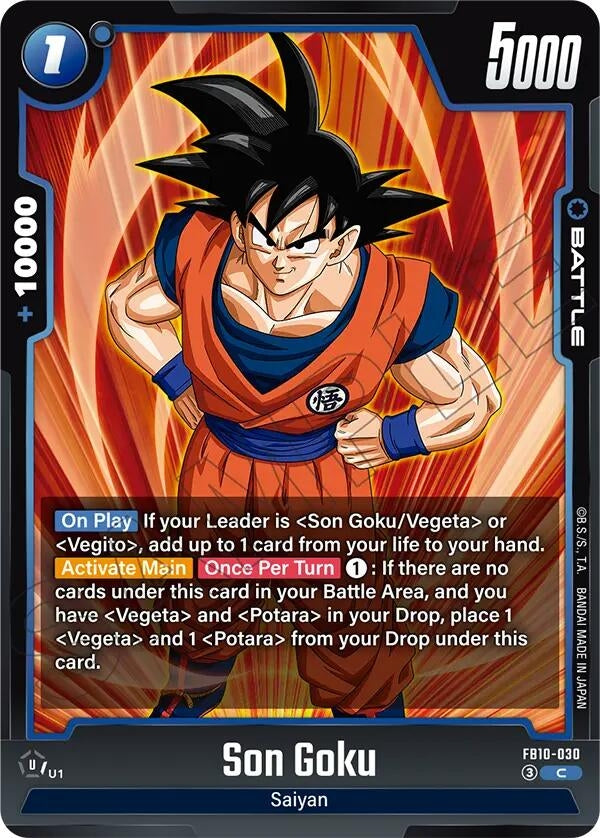 Image for Son Goku - FB10-030 - Dragon Ball Super: Fusion World