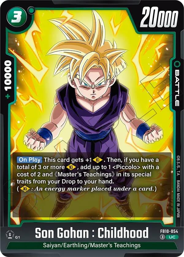 Image for Son Gohan : Childhood - FB10-054 - Dragon Ball Super: Fusion World