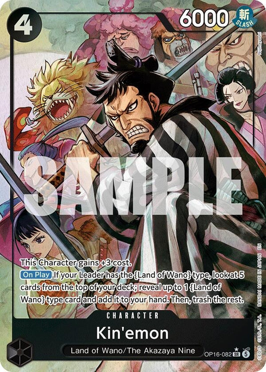 Image for Kin'emon (Alternate Art) - One Piece Card Game