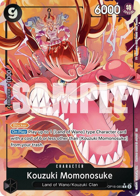 Image for Kouzuki Momonosuke (085) (Alternate Art) - One Piece Card Game