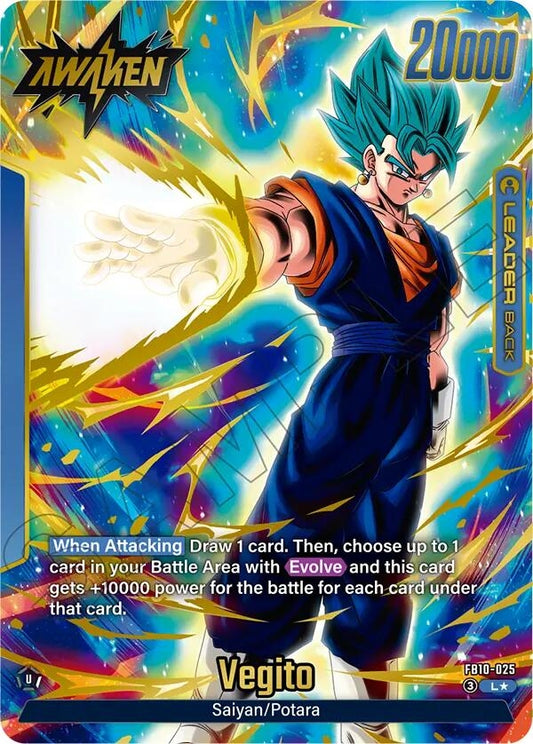 Image for Son Goku/Vegeta // Vegito (Alternate Art) - Dragon Ball Super: Fusion World
