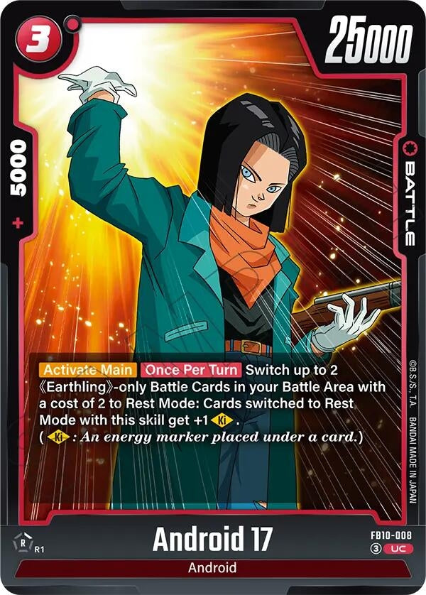 Image for Android 17 - FB10-008 - Dragon Ball Super: Fusion World