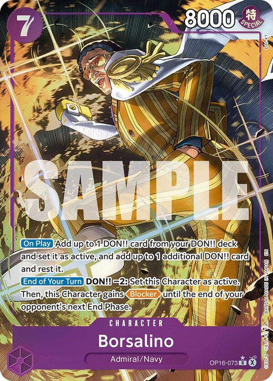 Image for Borsalino (Alternate Art) - One Piece Card Game